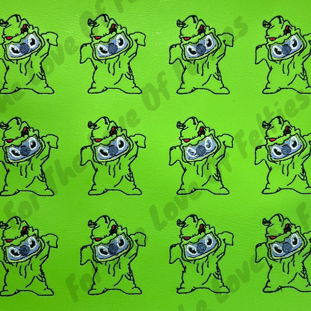 Exclusive Oogie Blue Alien Feltie