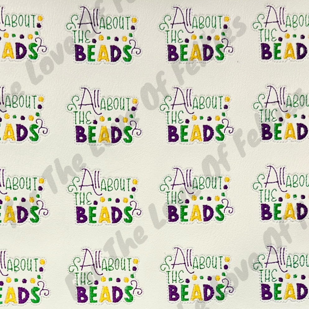 All About The Beads Feltie