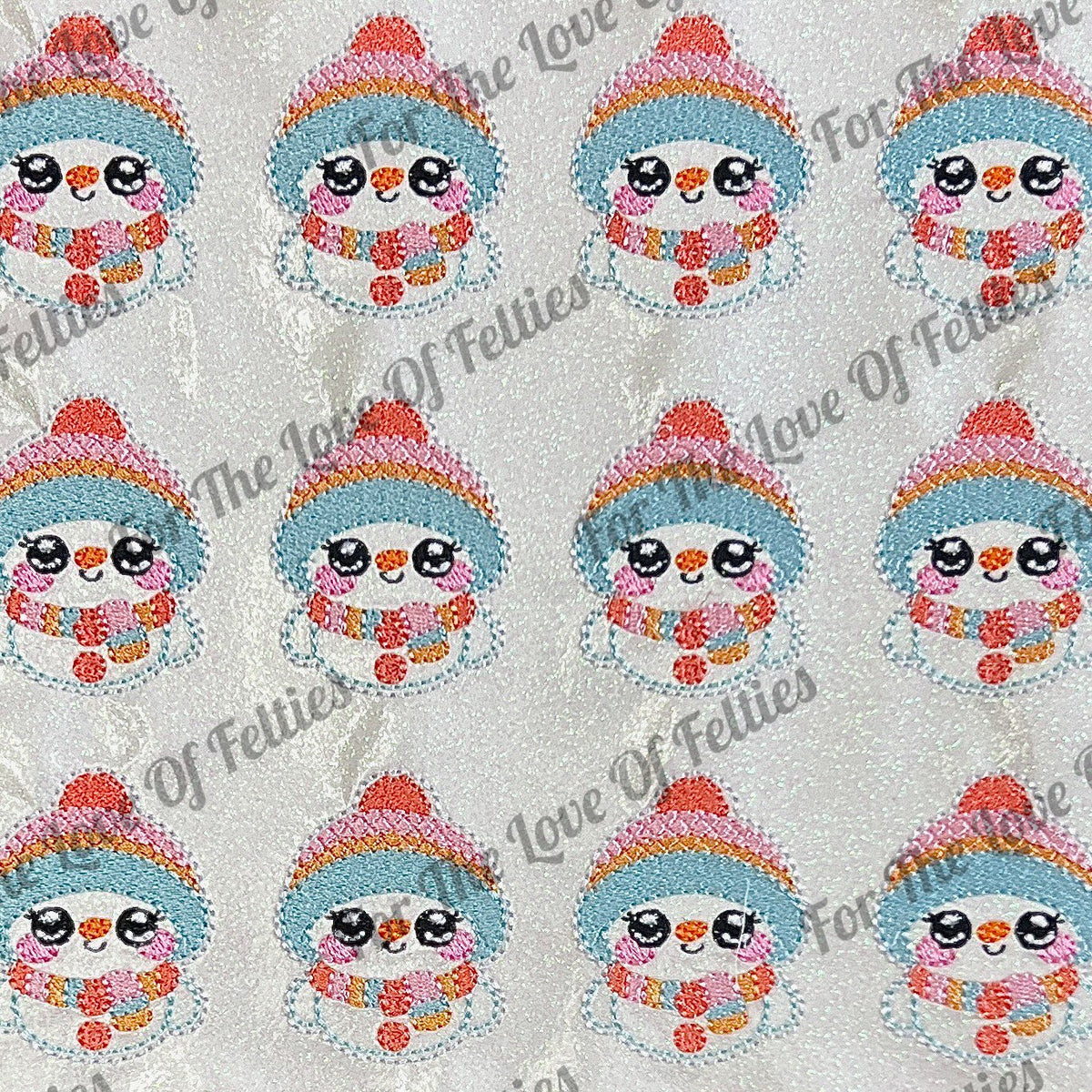 Cute Snowman Feltie