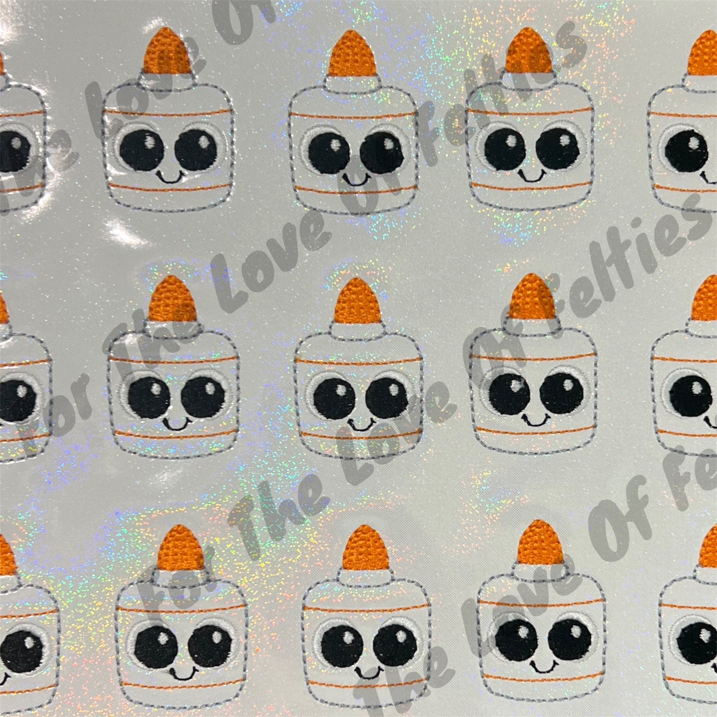Smiling Glue Bottle Feltie