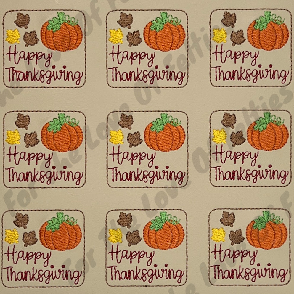 Happy Thanksgiving Feltie