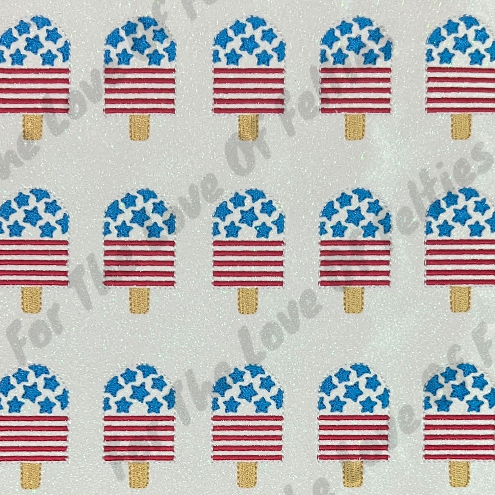 Flag Ice Cream Feltie