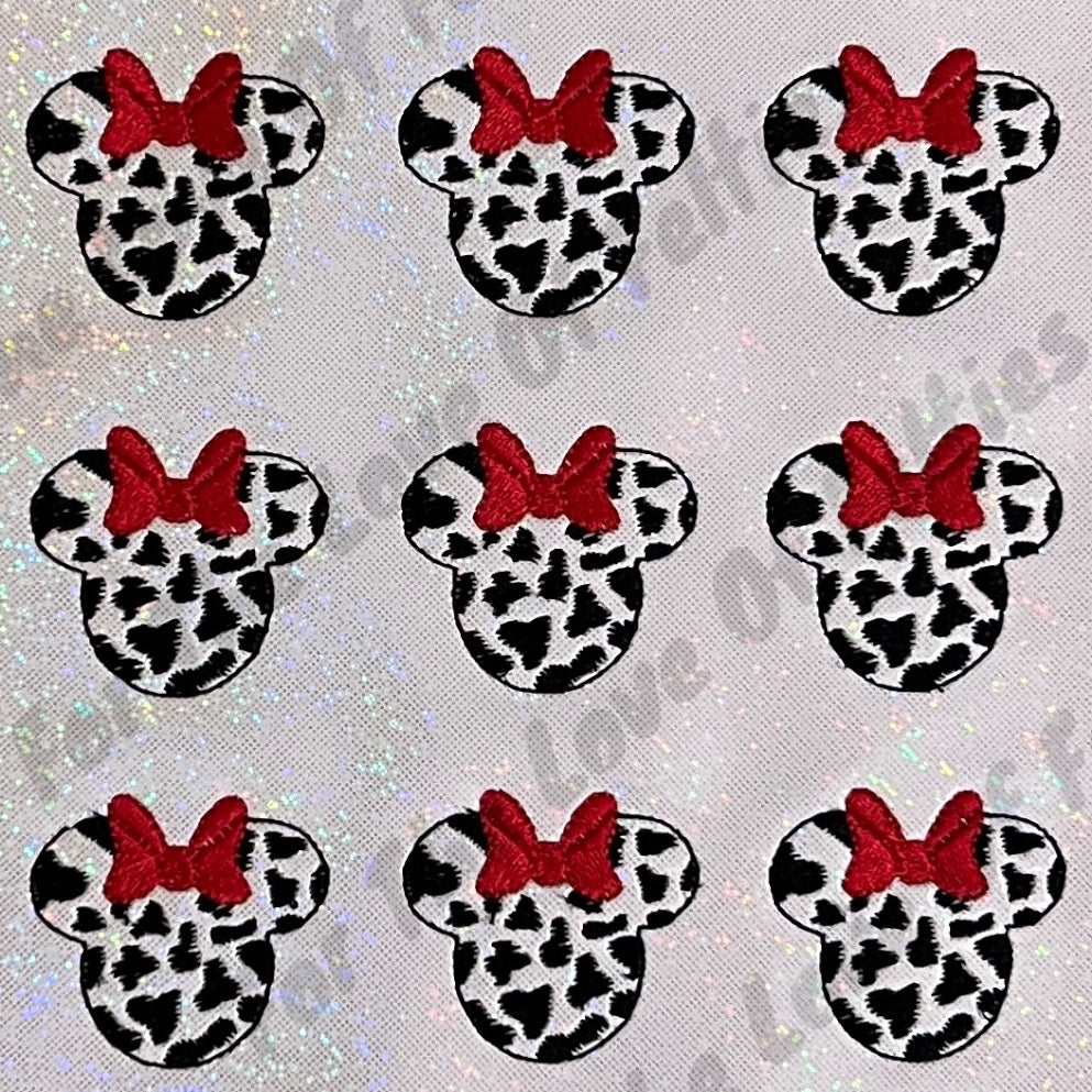 Cow Mouse Head Feltie