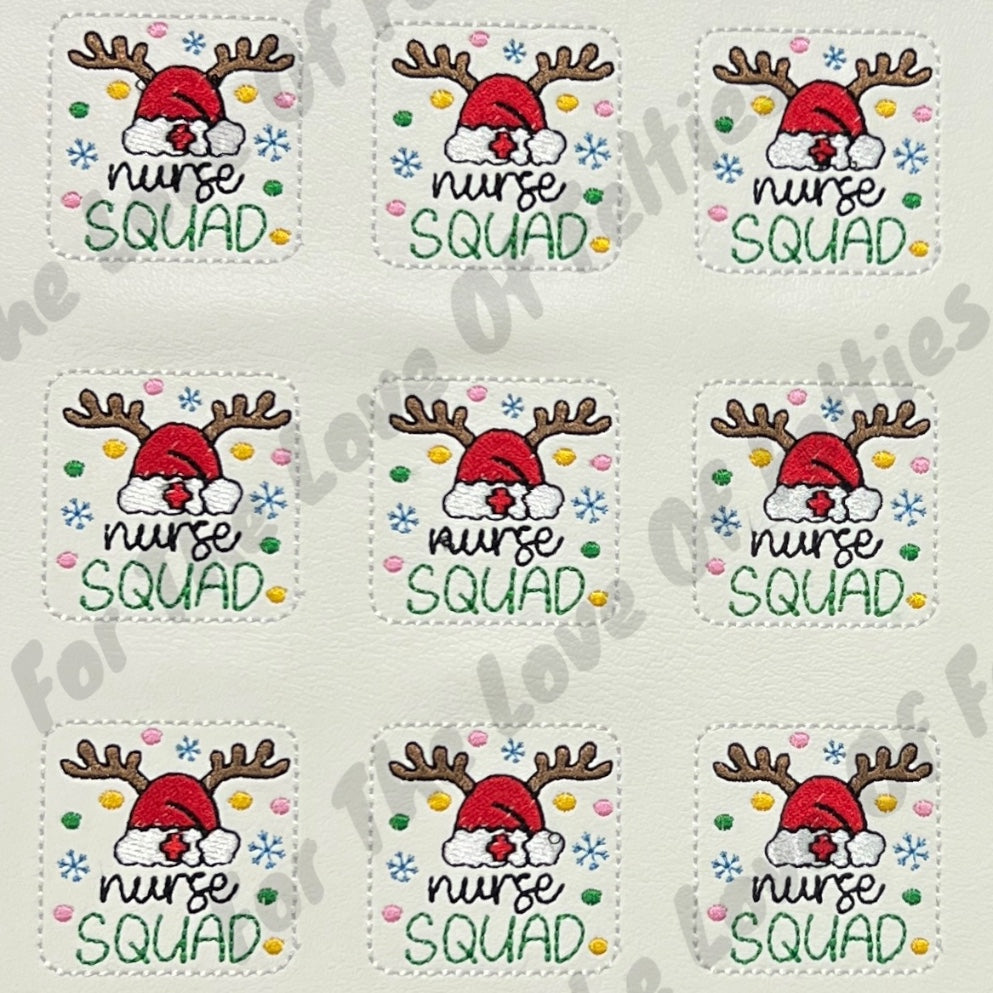 Holiday Nurse Squad Feltie
