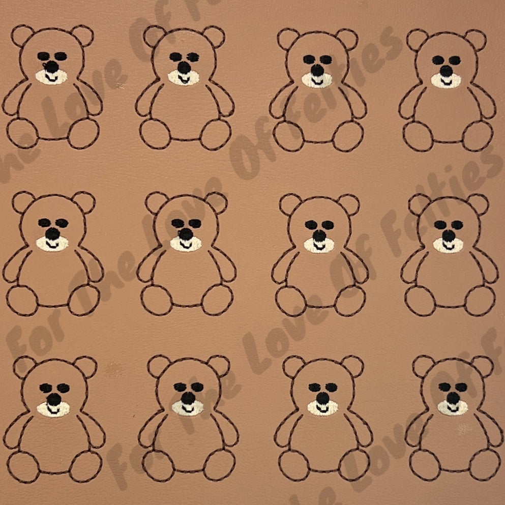 Teddy Bear Feltie