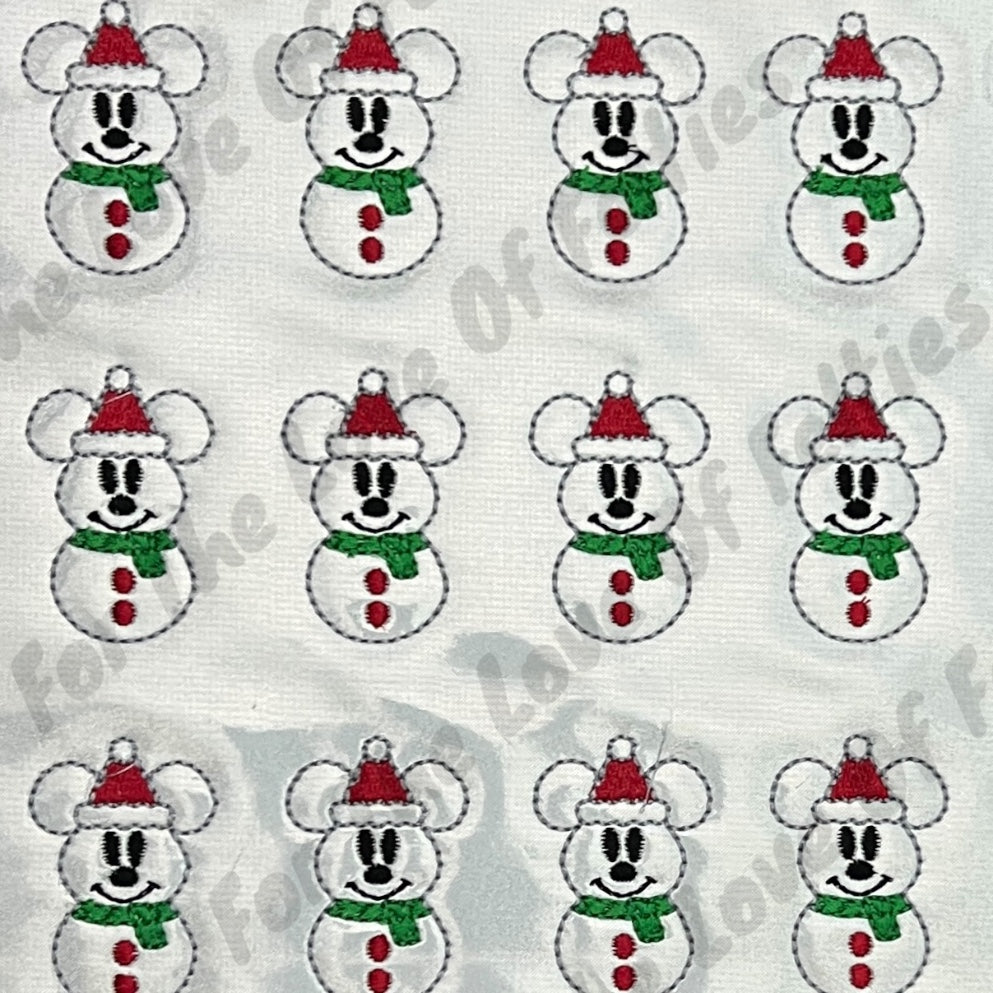 Mr. Mouse Snowman Feltie