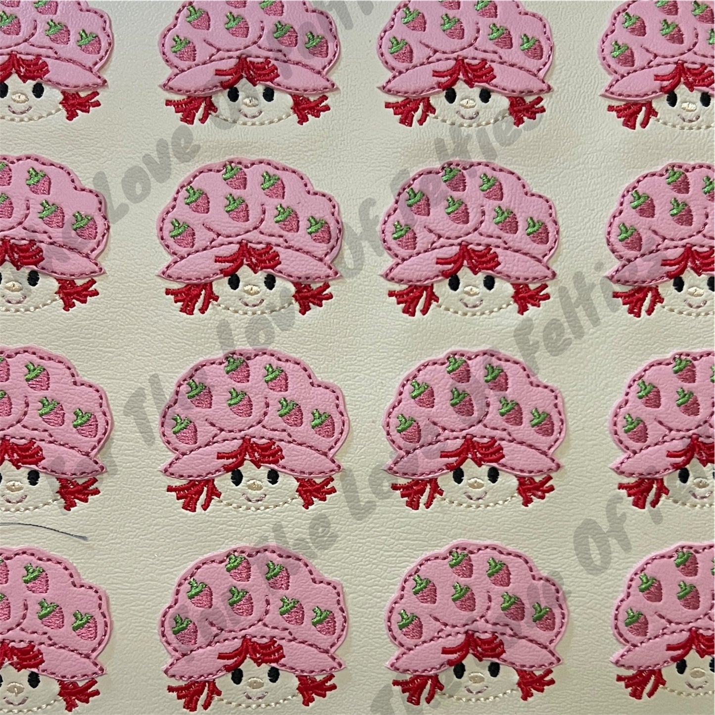 Strawberry Girl Feltie