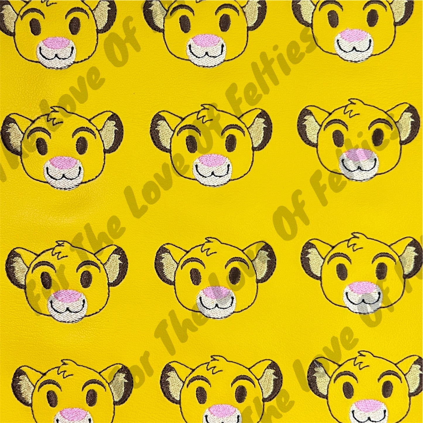 Boy Lion Cub Feltie