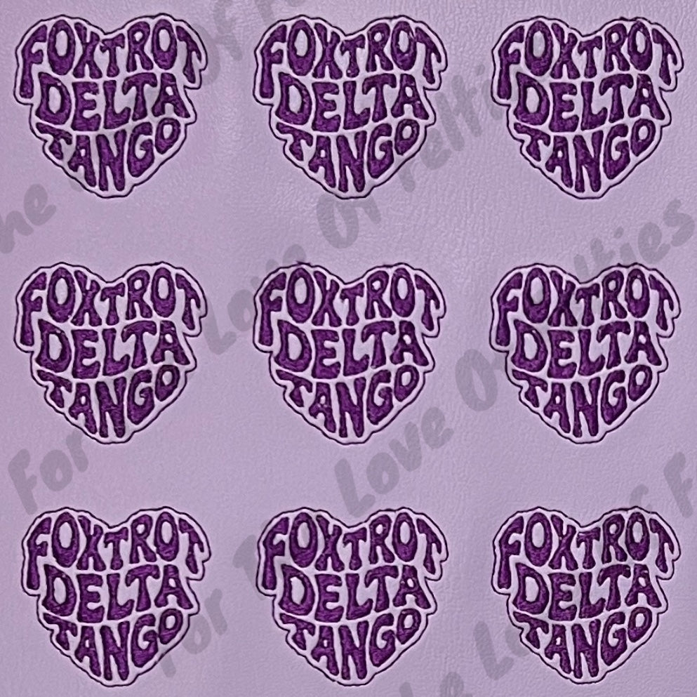 Exclusive Foxtrot Delta Tango Feltie