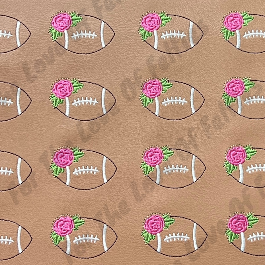 Rose Football Feltie