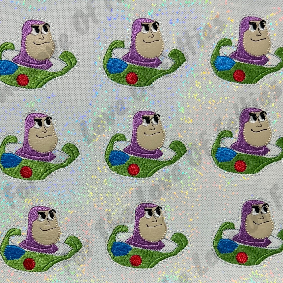 Oversized Toy Space Guy Feltie