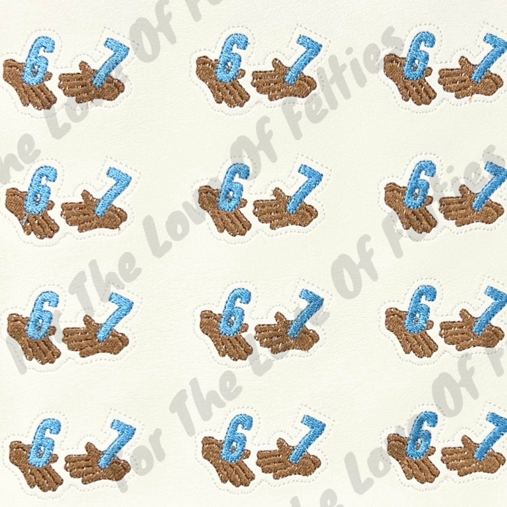 6/7 Medium-Dark Skin Feltie