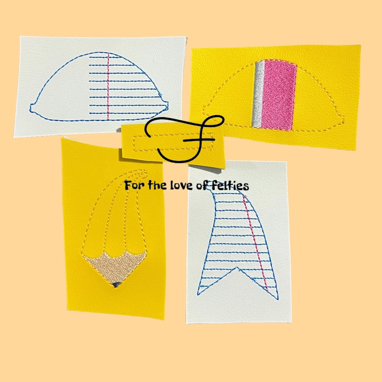 Paper and Pencil Cheer Bow Kit