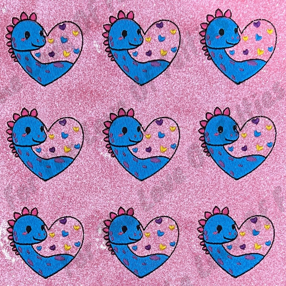 Dino Heart Feltie