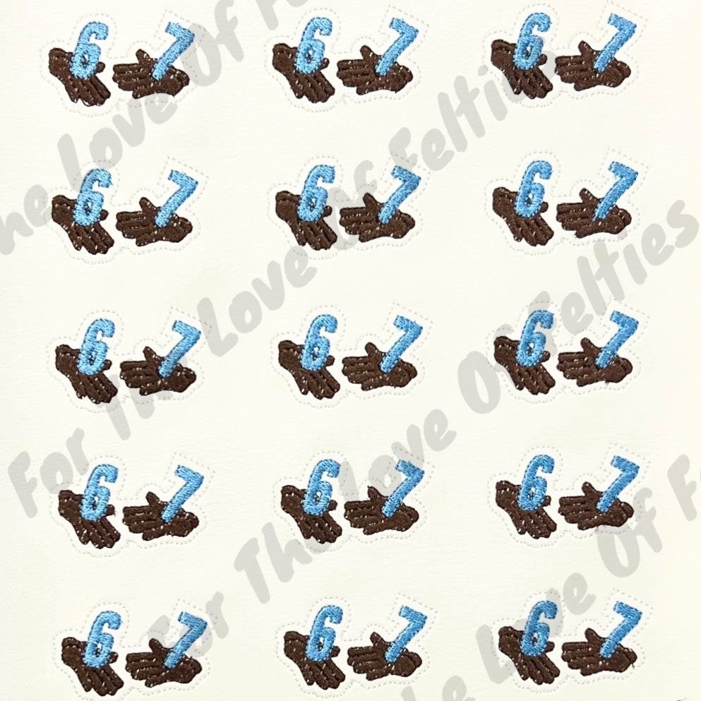 6/7 Dark Skin Feltie