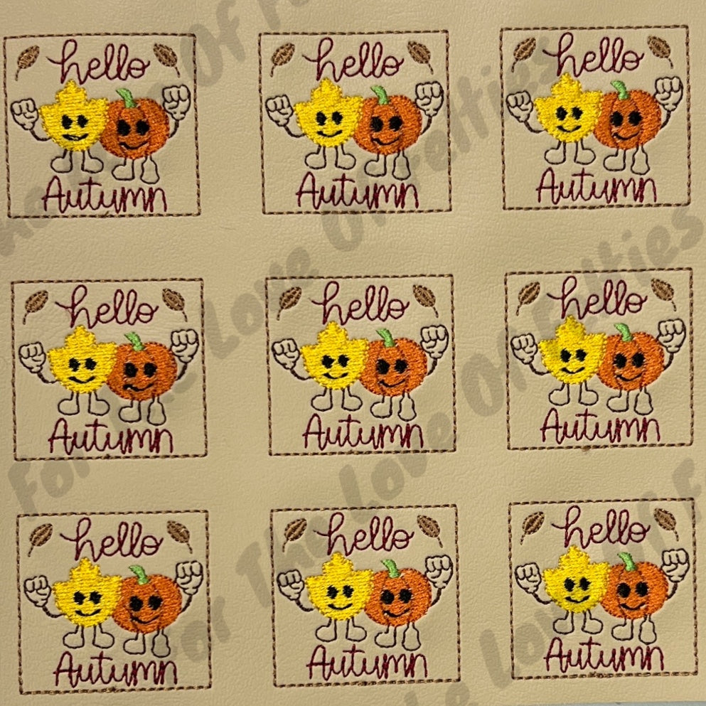 Hello Autumn Feltie