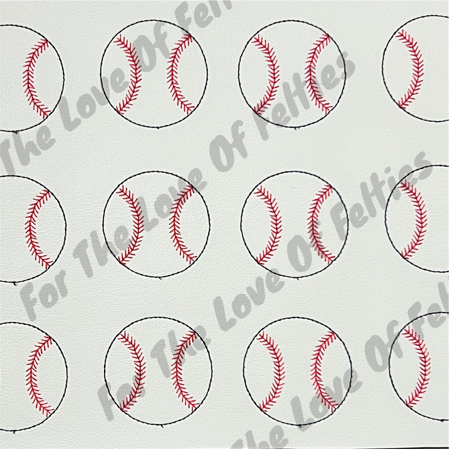 Baseball Feltie