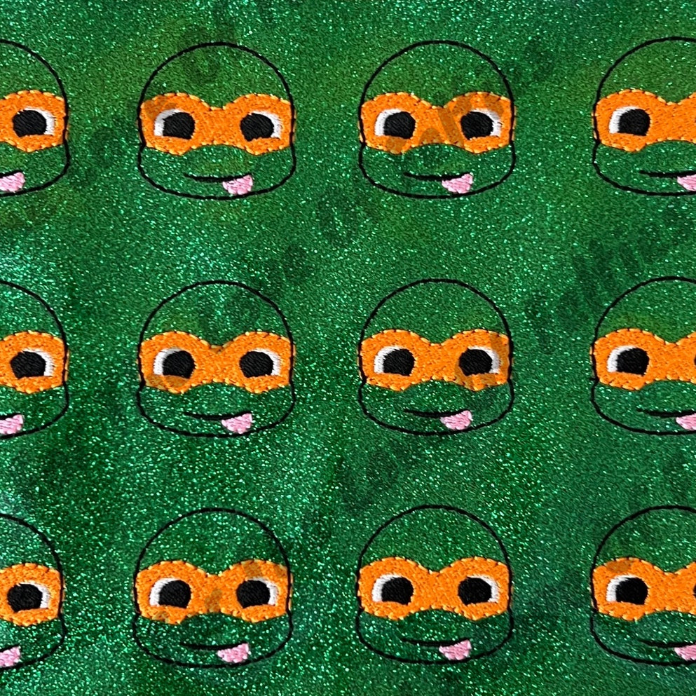 Orange Turtle Feltie