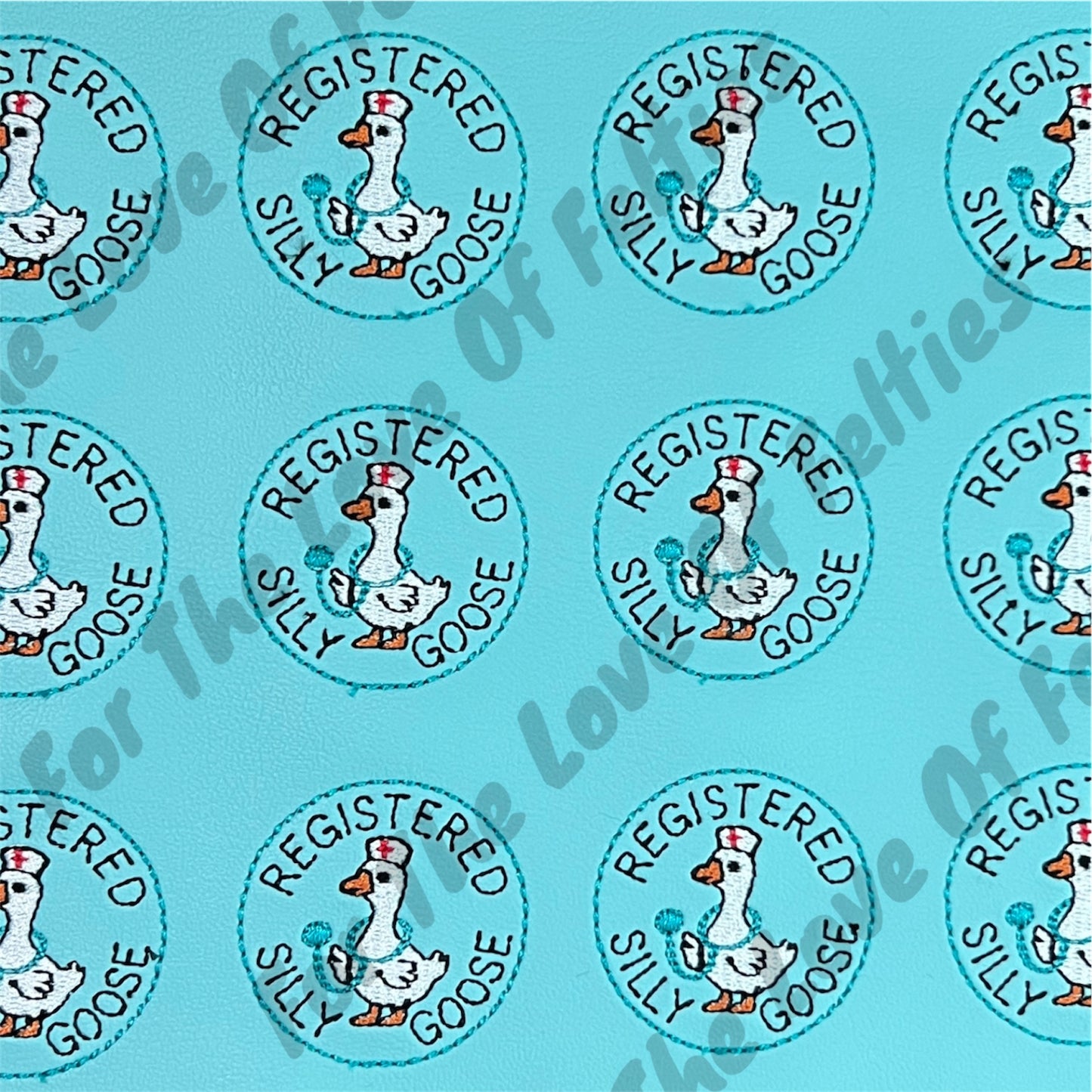 Registered Silly Goose Feltie