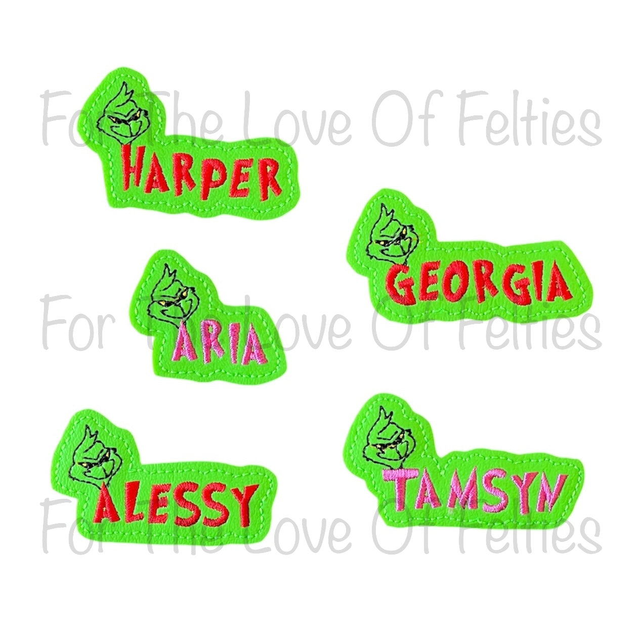 Mean One Name Feltie