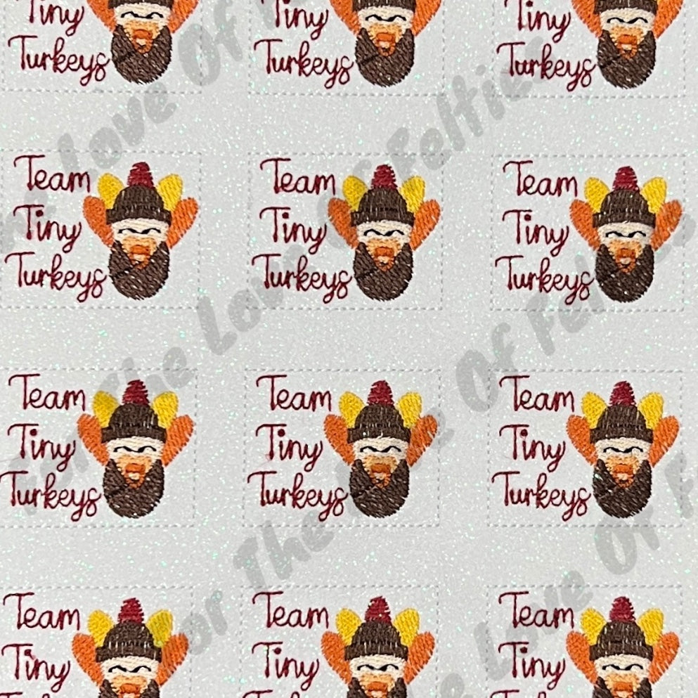 Team Tiny Turkey Feltie