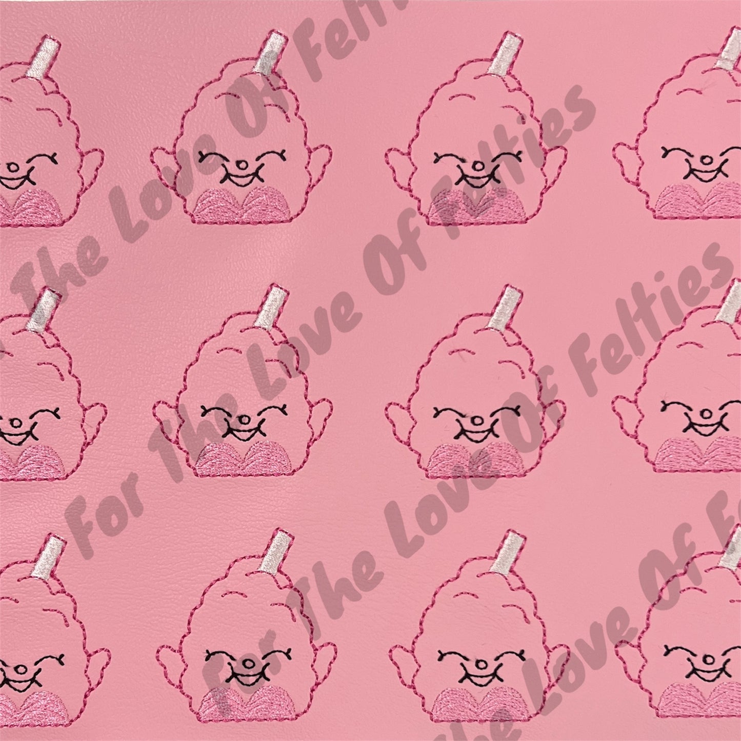 Pink Cotton Candy Feltie