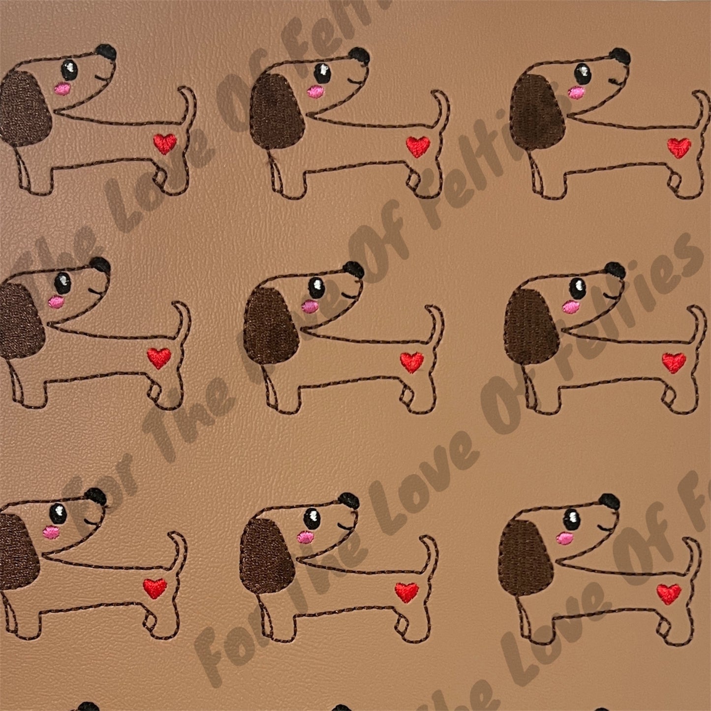 Dachshund Feltie