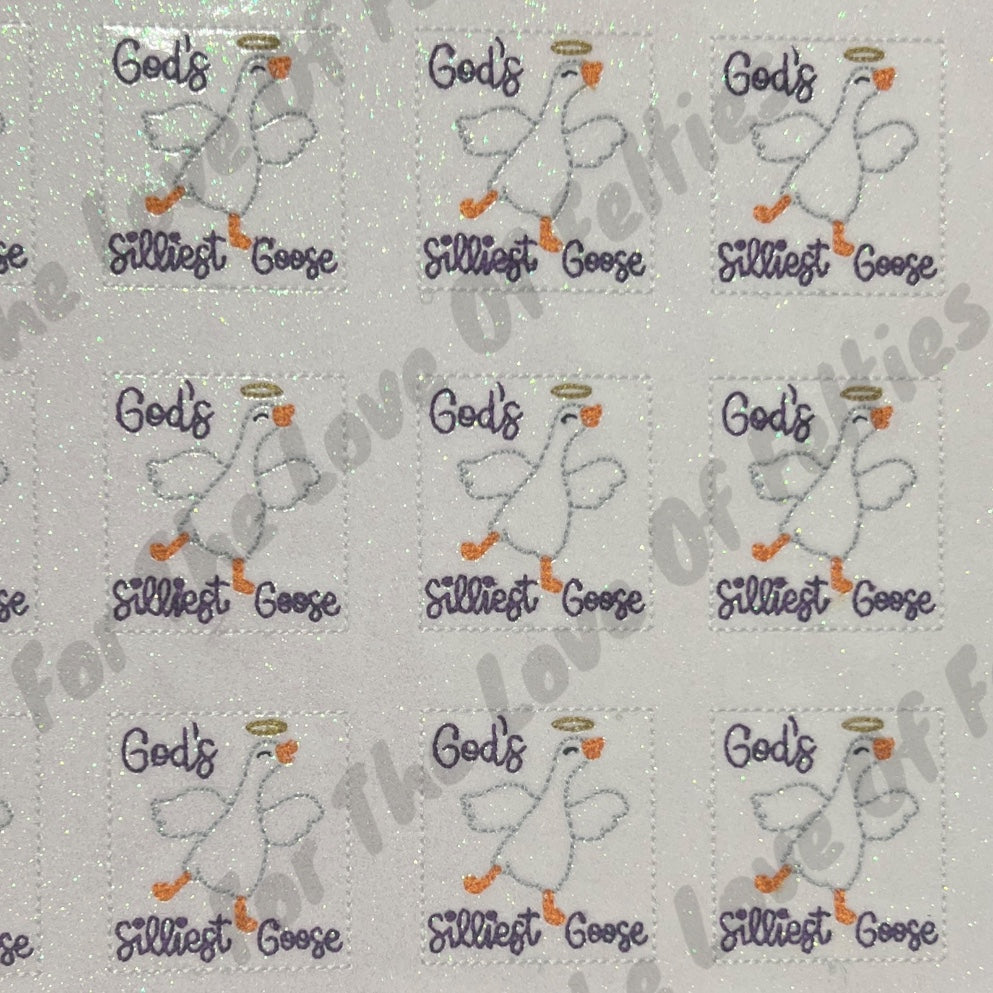 God's Silliest Goose Feltie