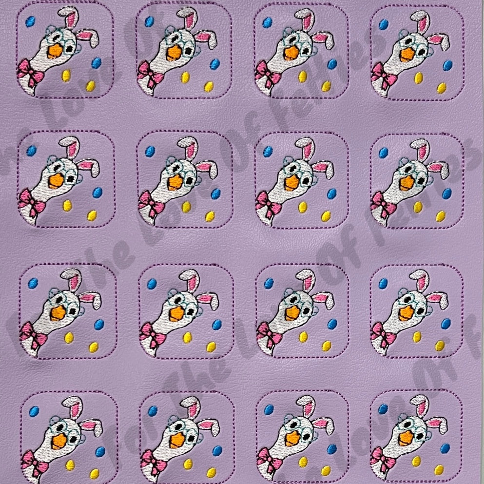 Purple Spring Goose Feltie