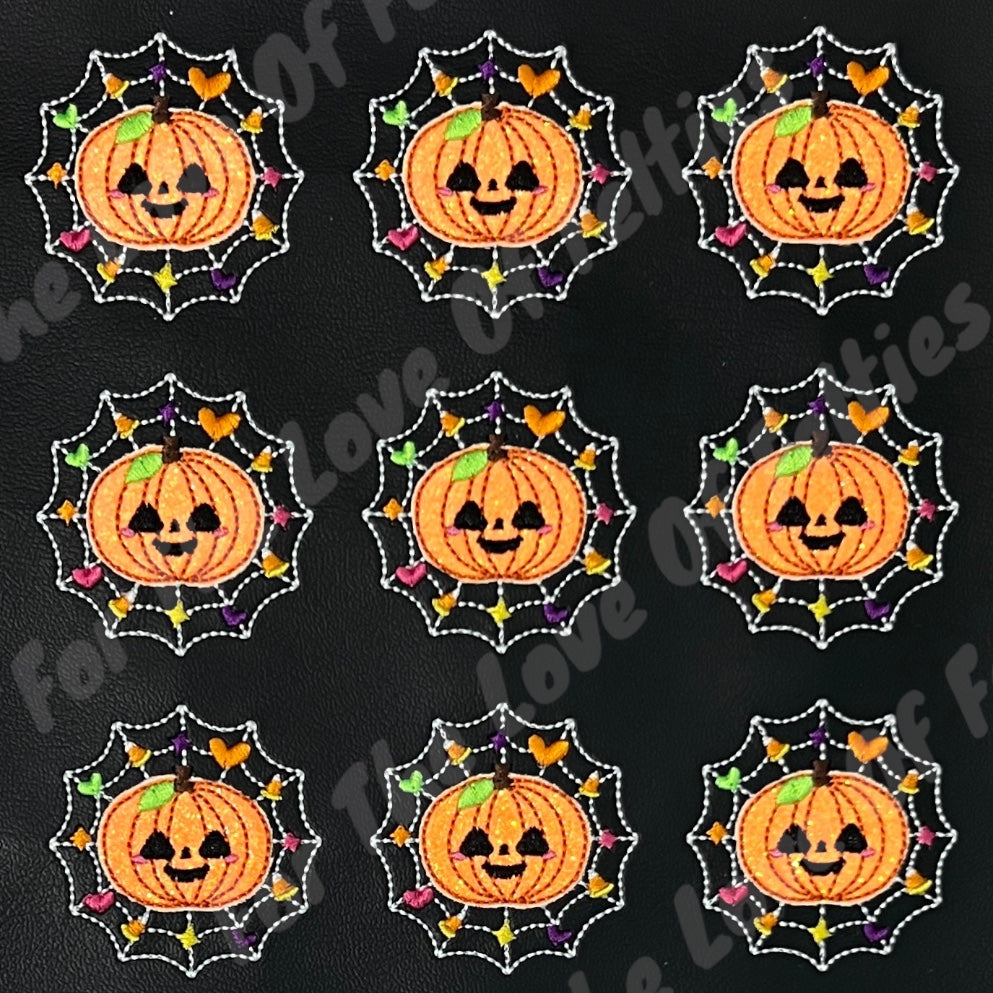 Pumpkin Web Feltie