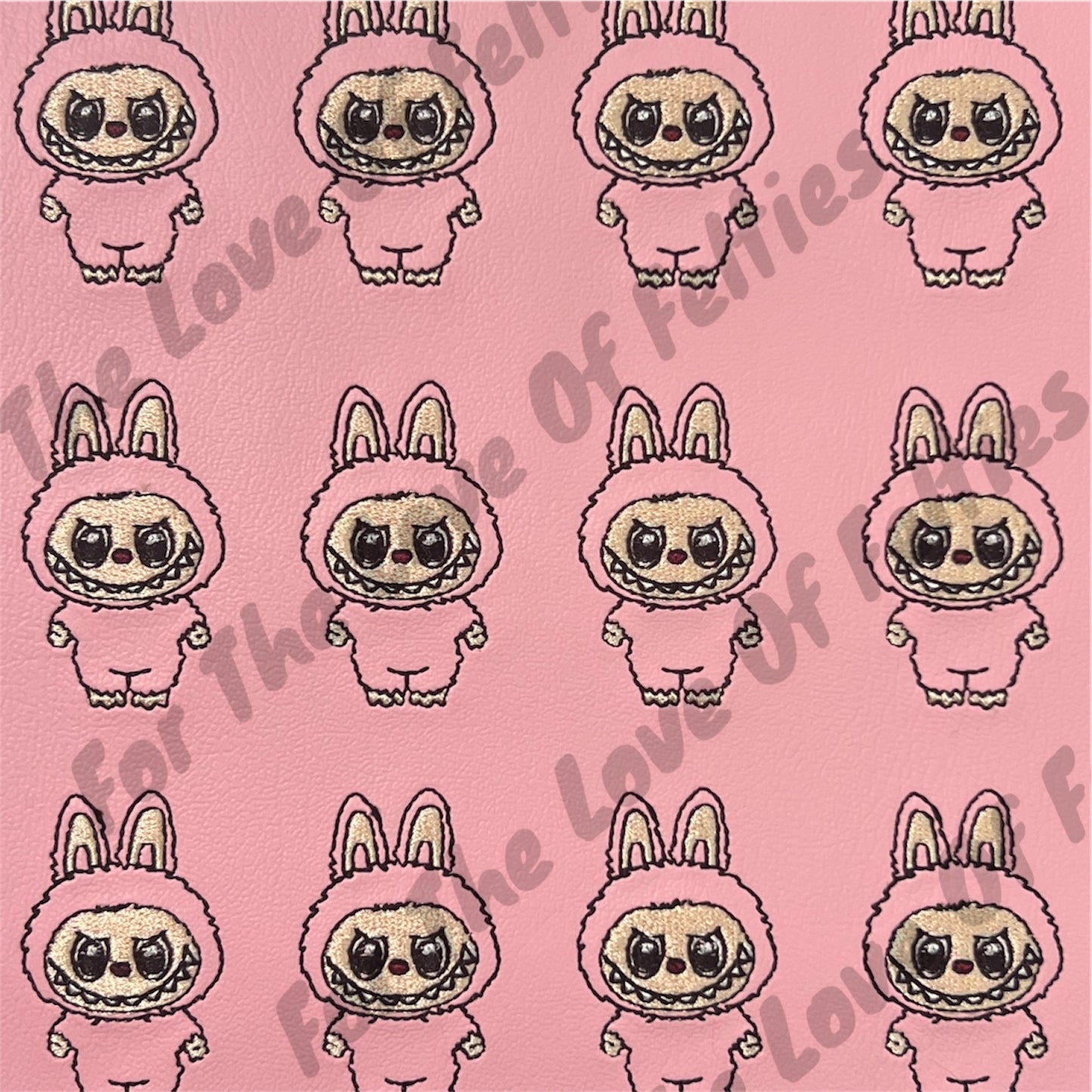 Pink Labubu Feltie