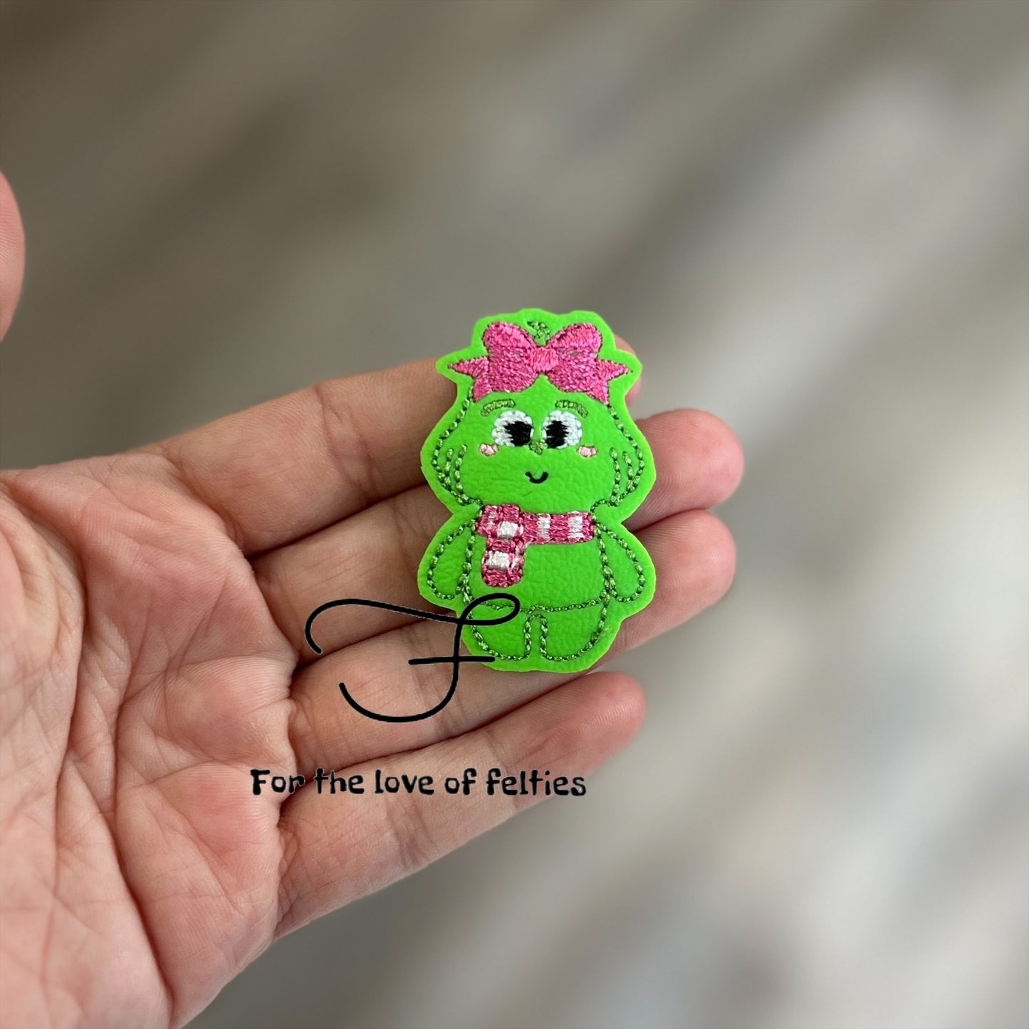 Cute Girl Mean One Feltie
