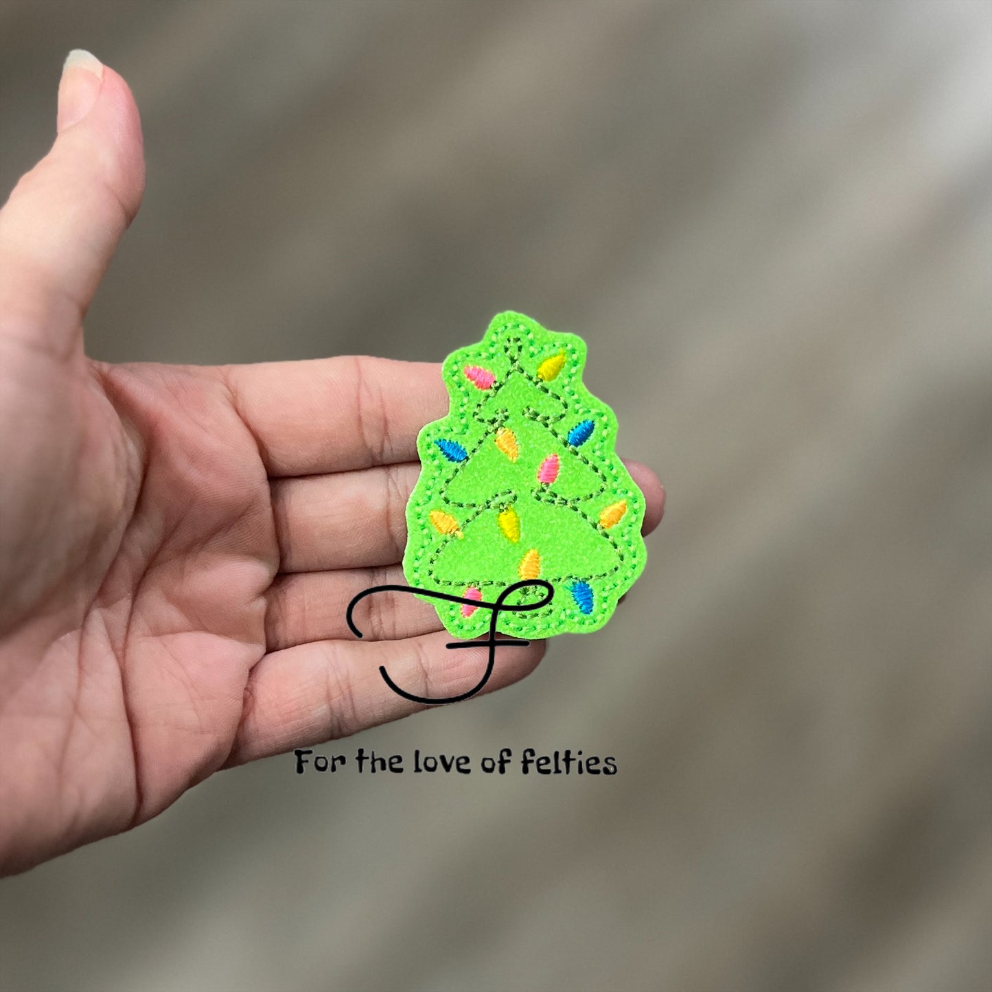 Christmas Tree Feltie