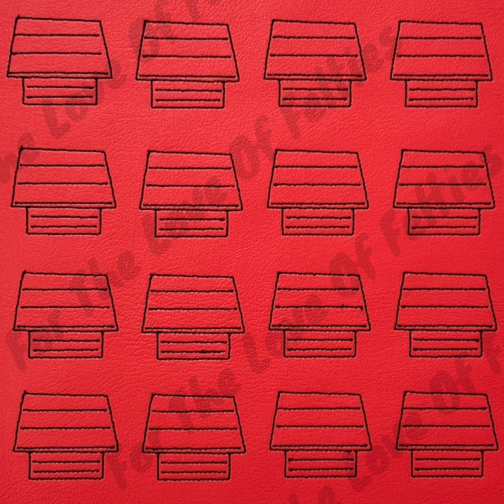 Beagle Dog House Feltie