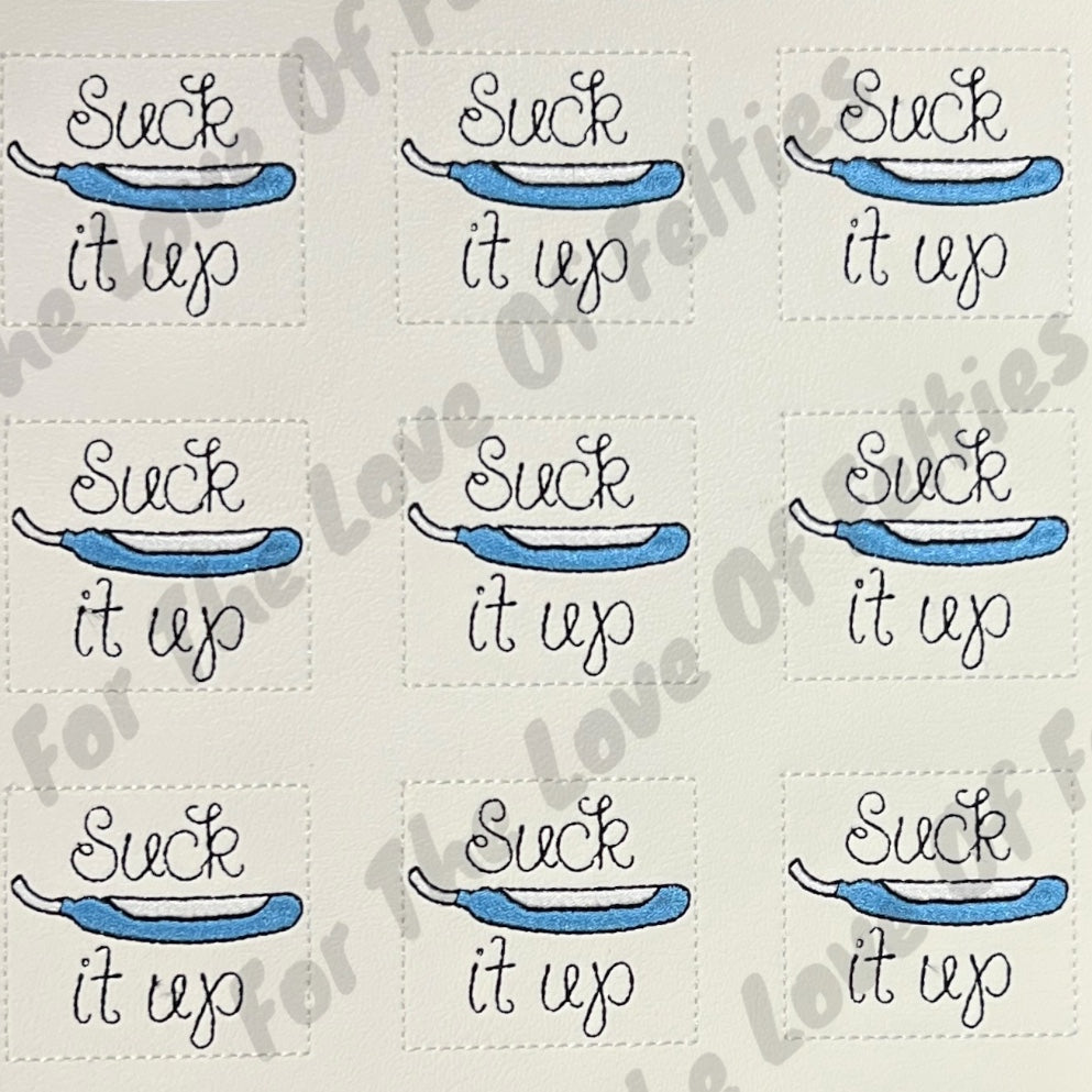 *Exclusive* Suck it Up Feltie