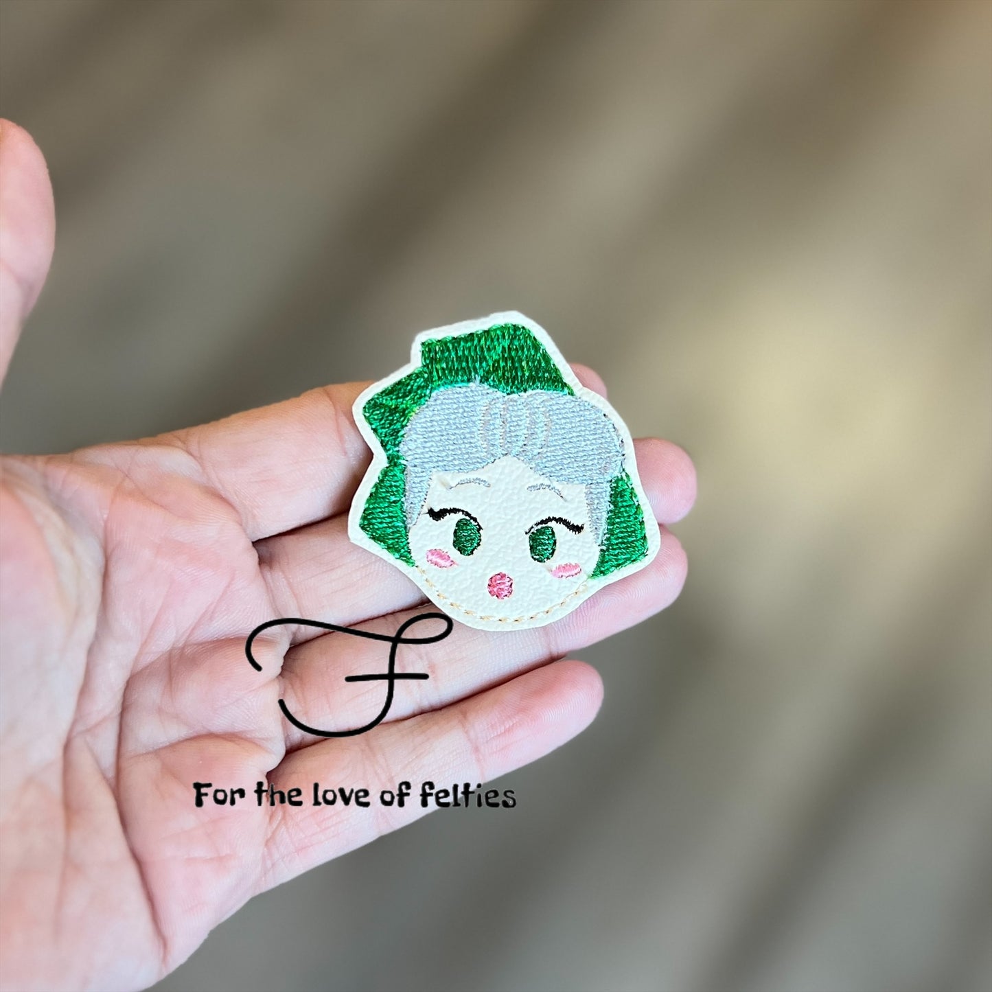 Green Fairy Feltie