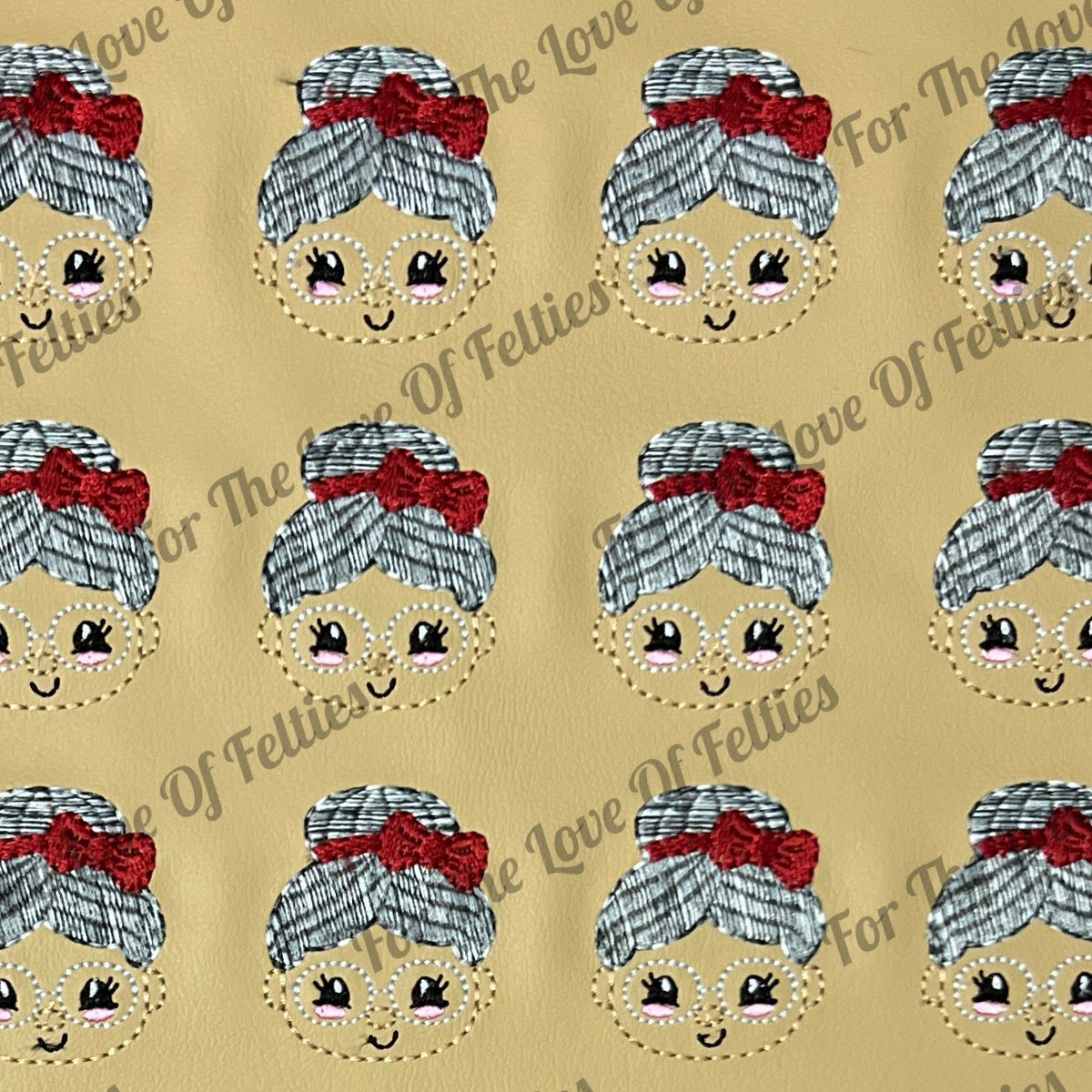 Medium Skinned Mrs. Claus Feltie
