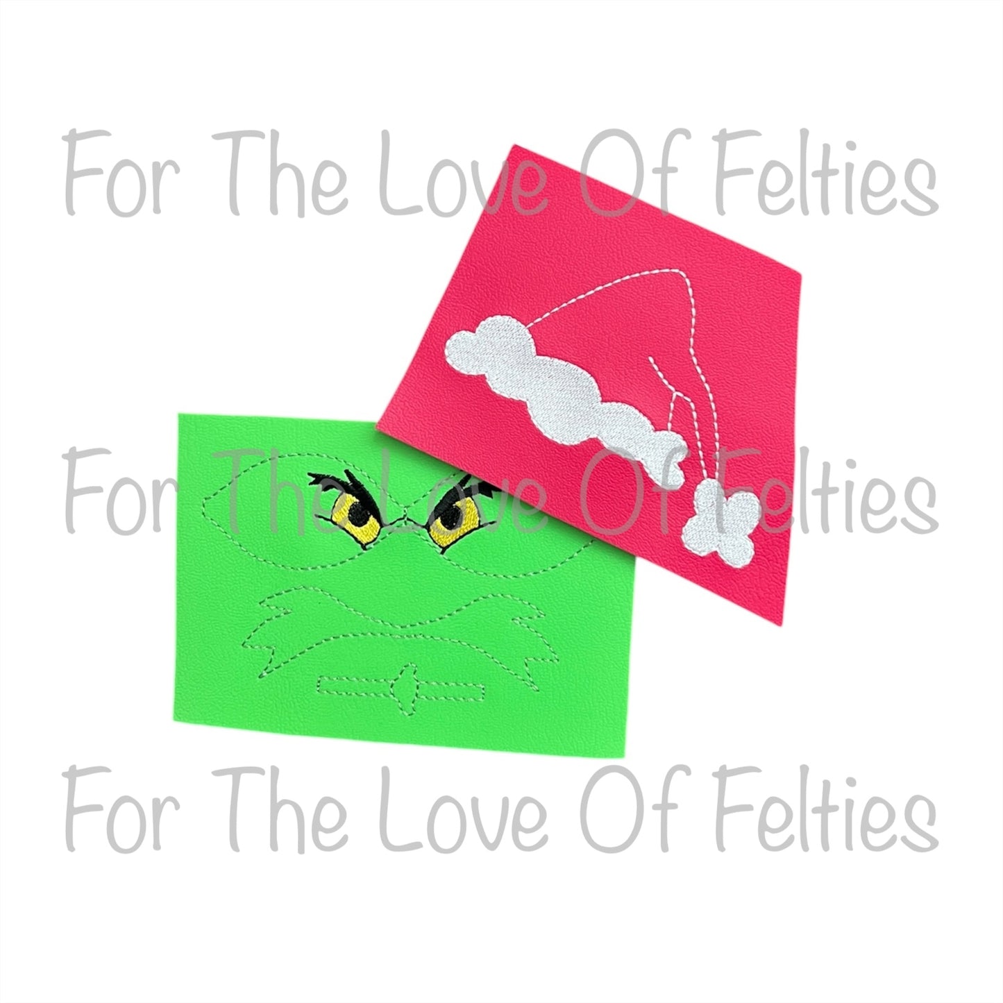 Grinch Face Bow Kit