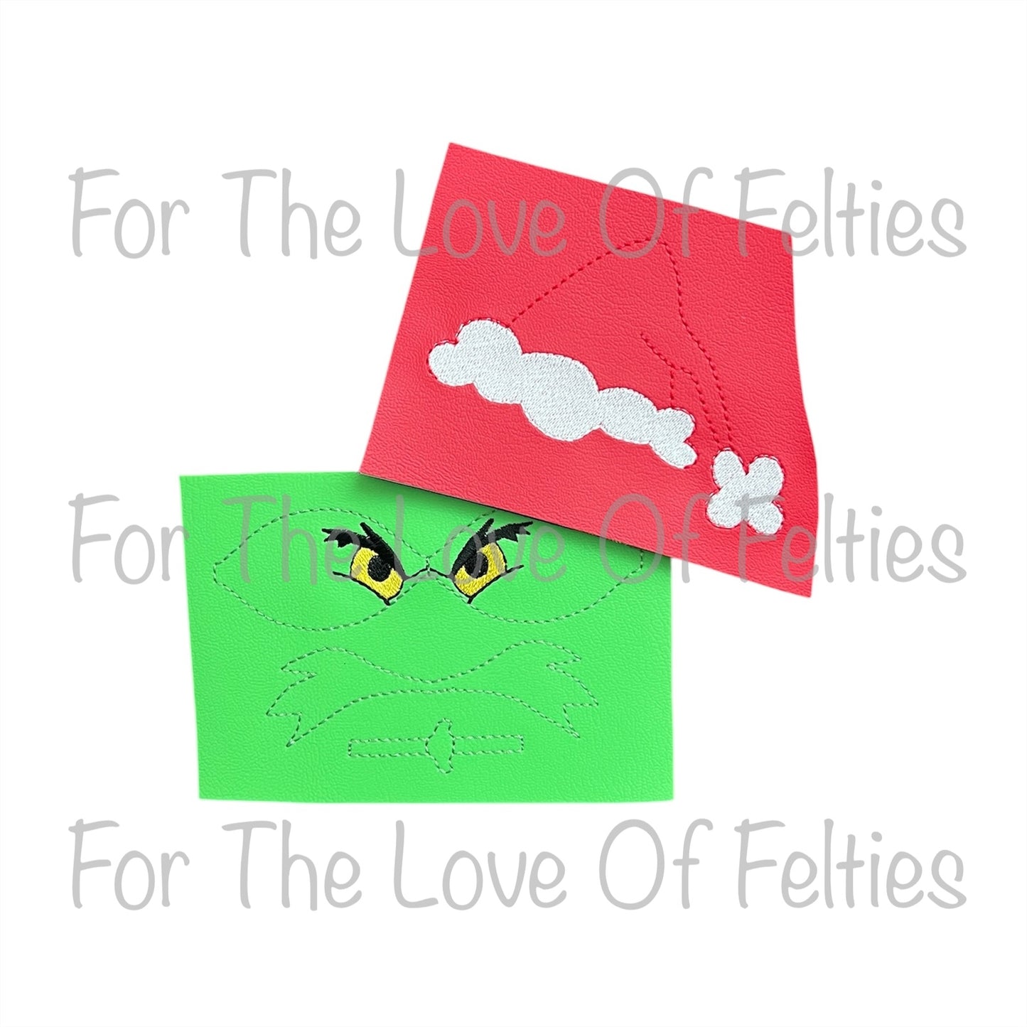 Grinch Face Bow Kit