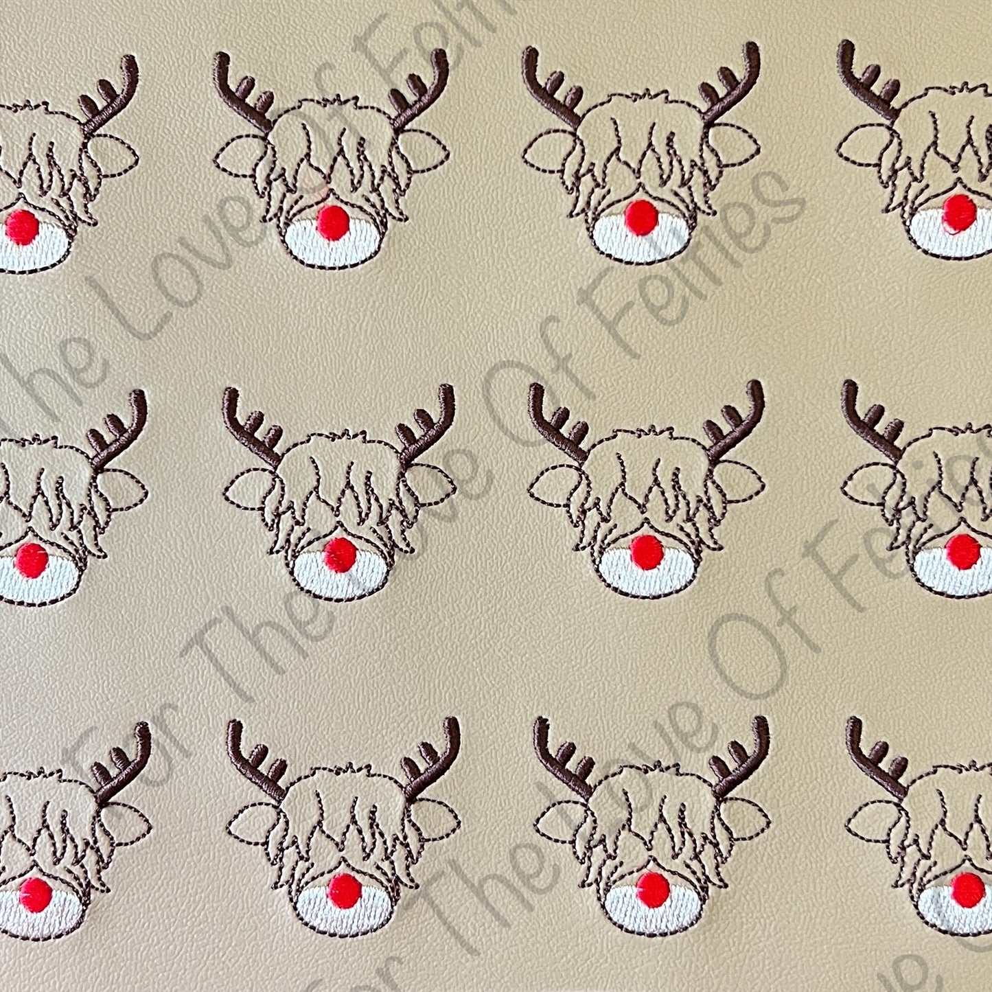 Highland Reindeer Feltie