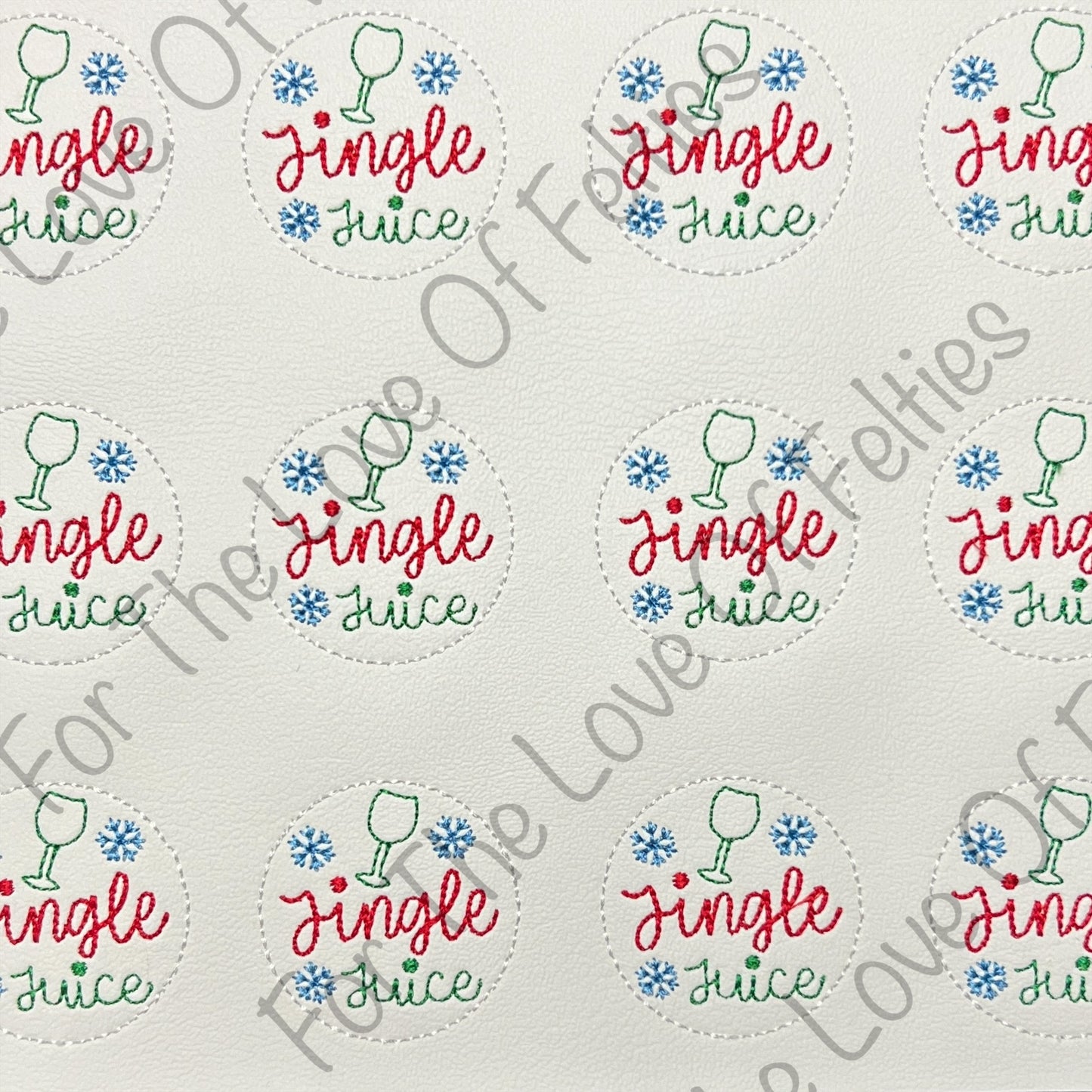 Jingle Juice Feltie