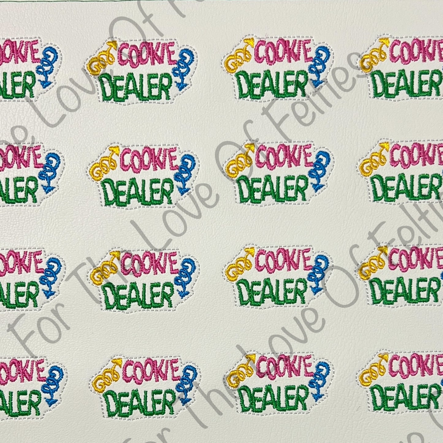 Cookie Dealer Feltie