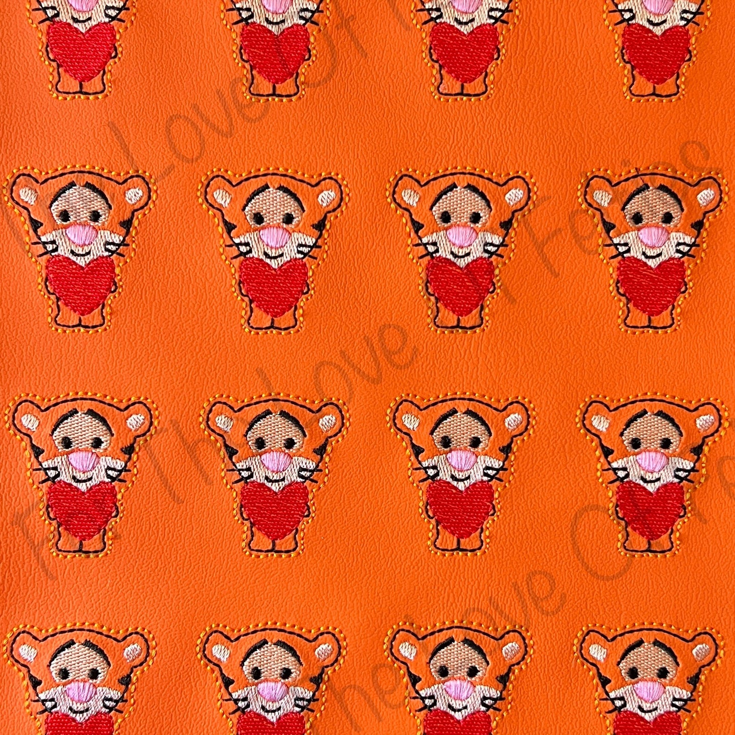 Valentine Tiger Feltie
