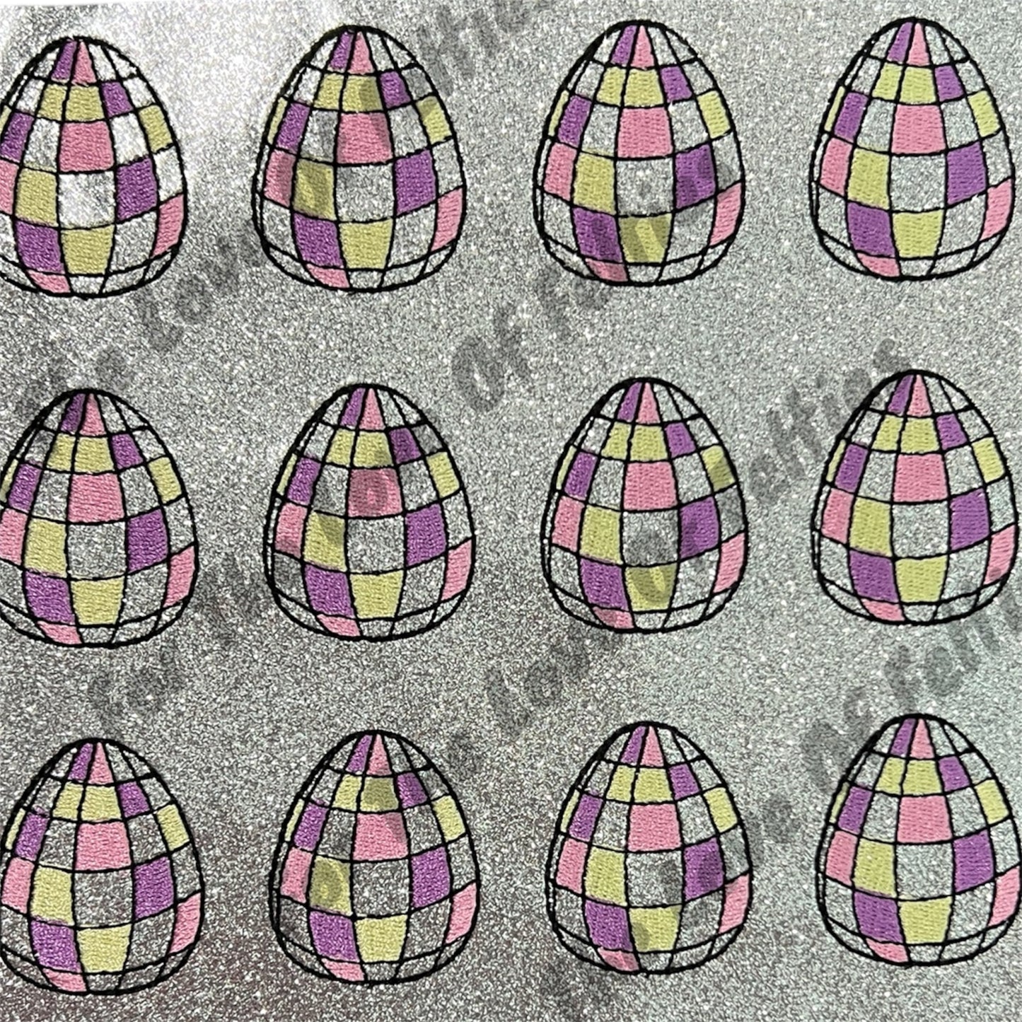 Disco Egg Feltie