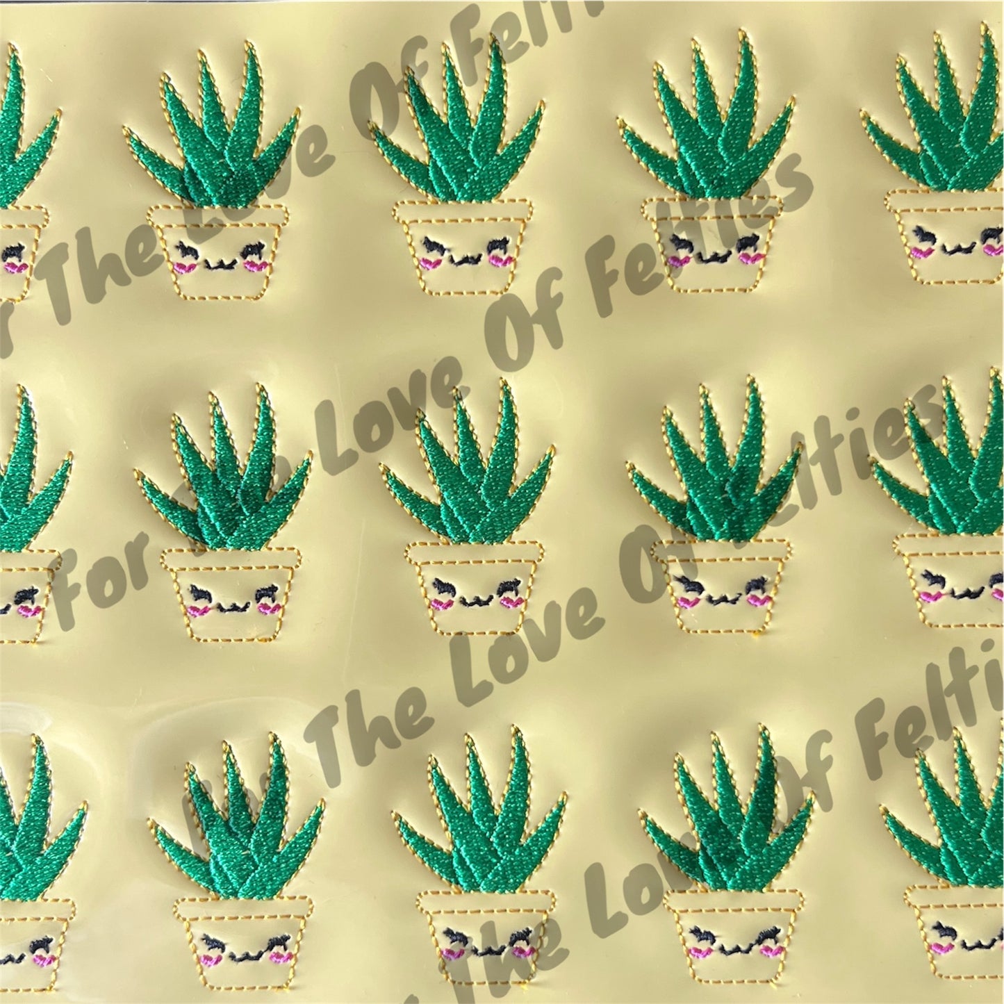 Aloe Plant Feltie