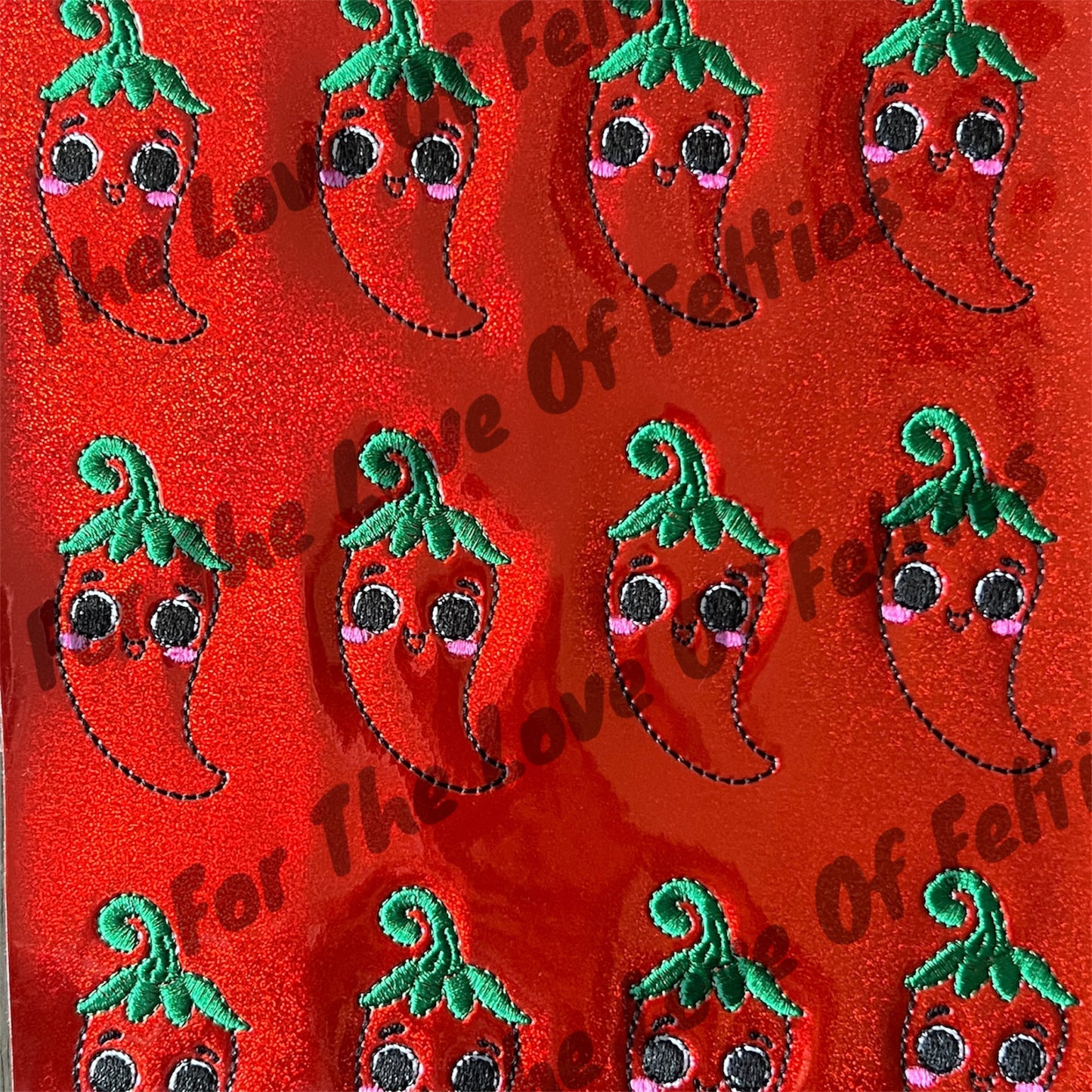 Red Jalapeño Feltie