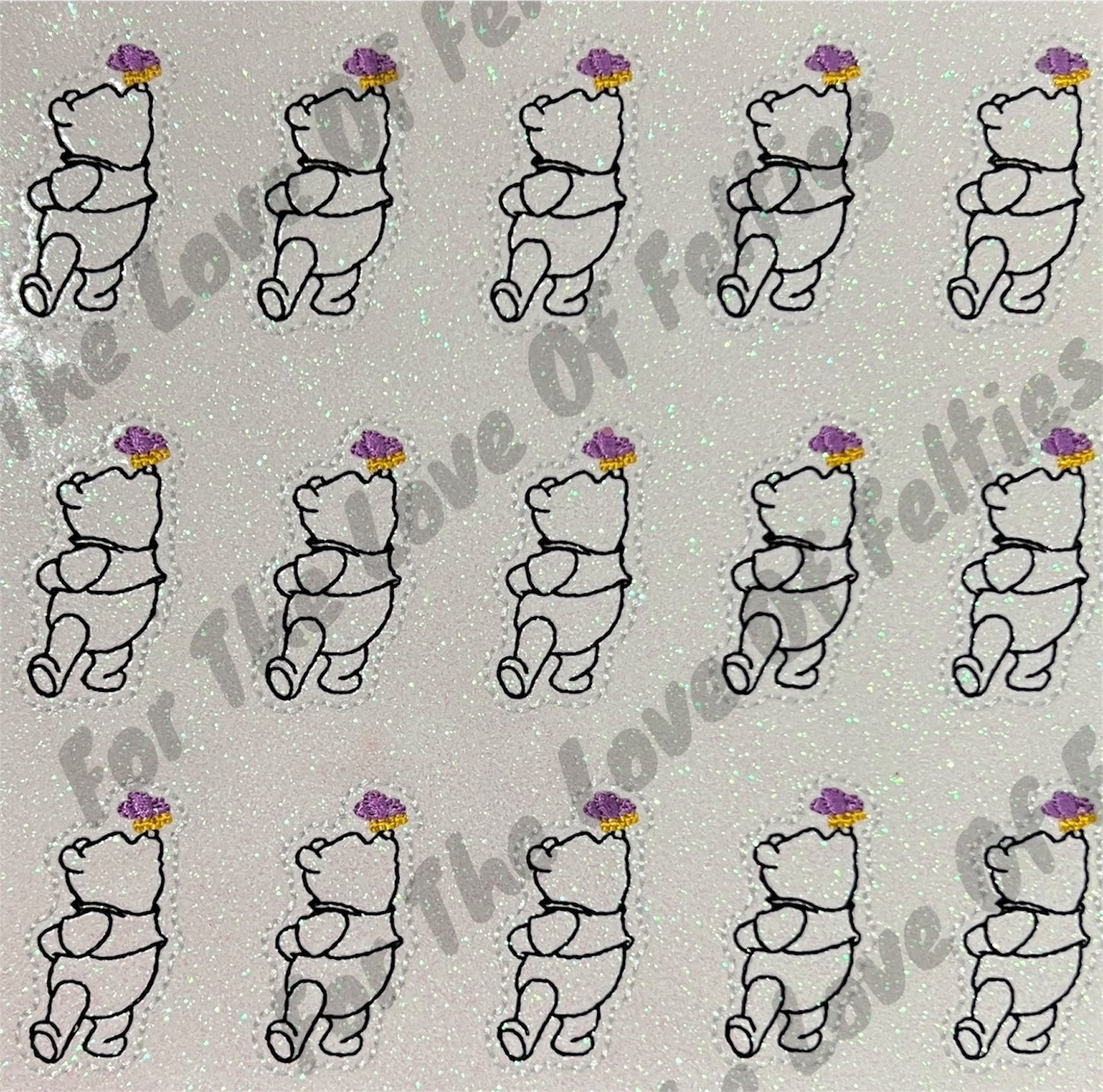 Sketch Pooh Feltie