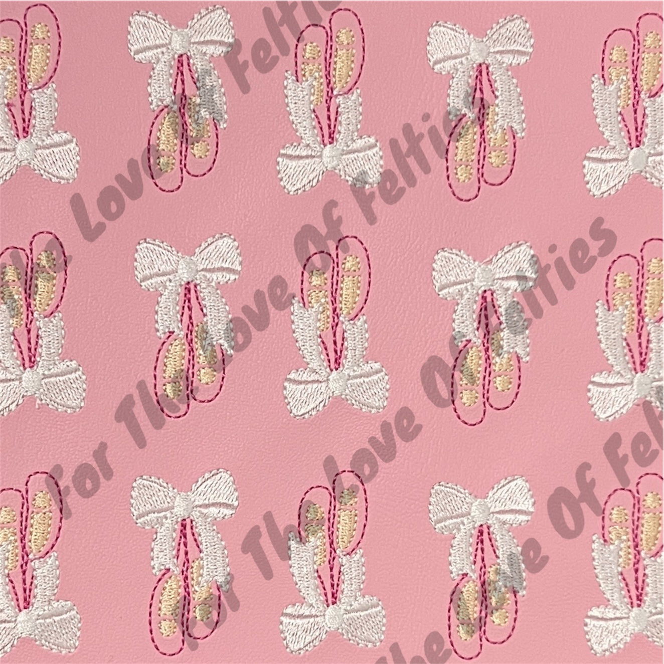 Ballet Slippers Feltie