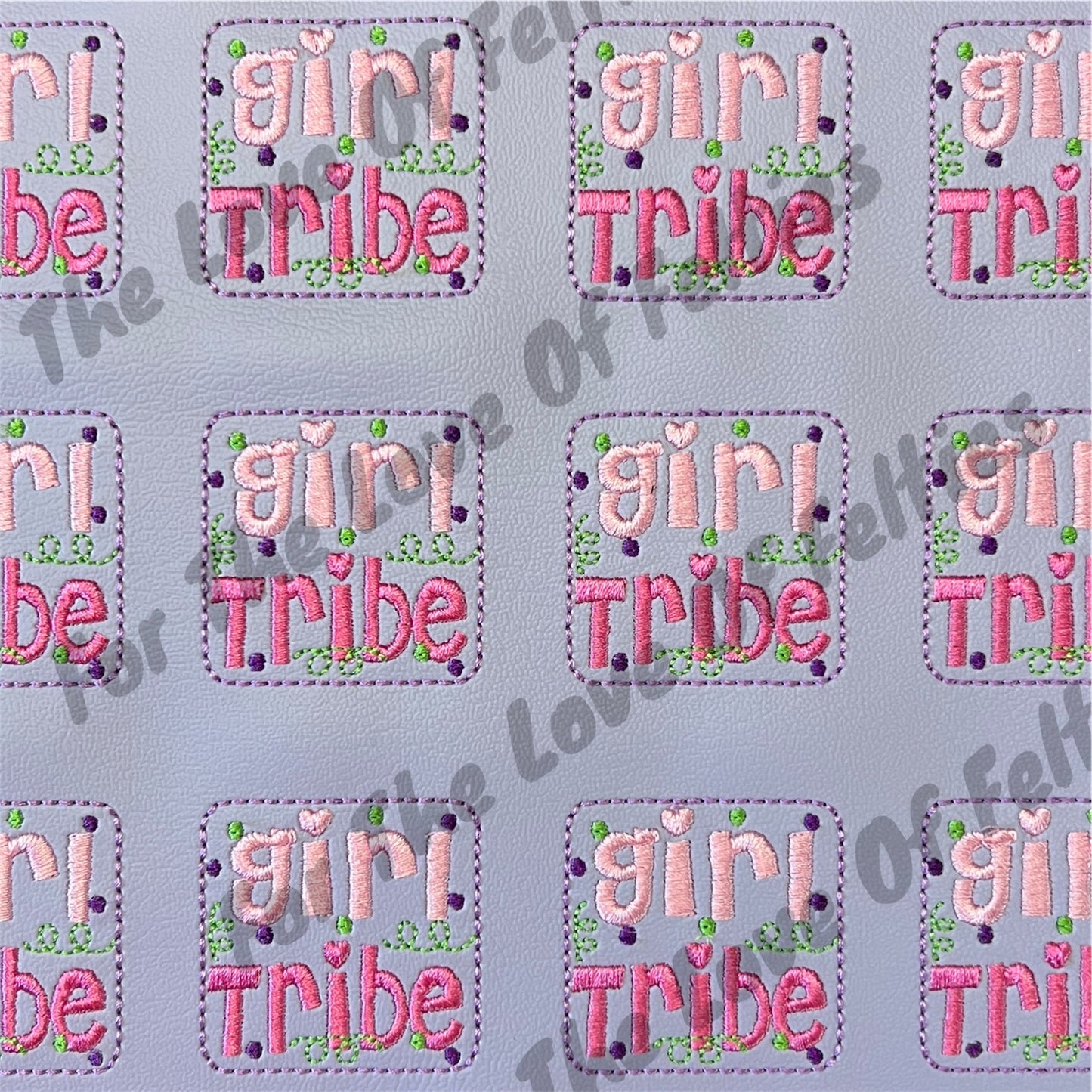 Purple Girl Tribe Feltie