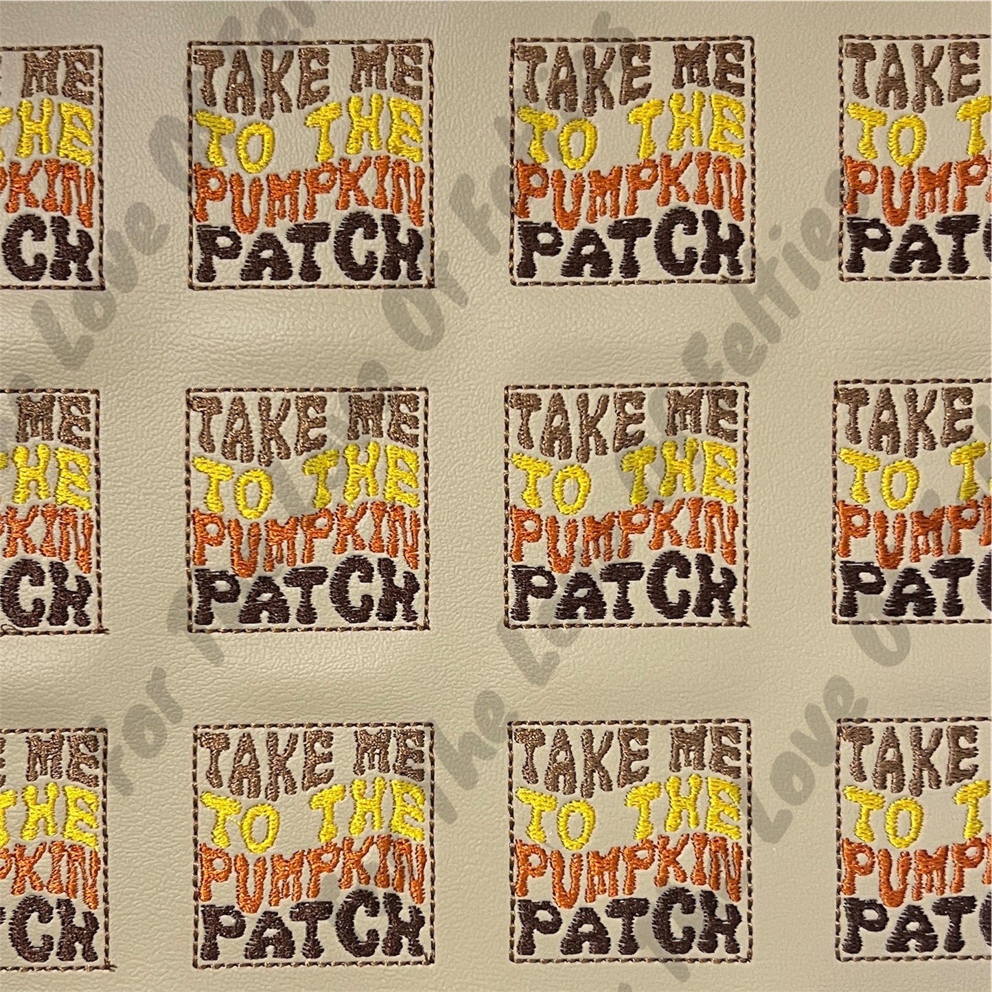 Take Me To The Pumpkin Patch Feltie
